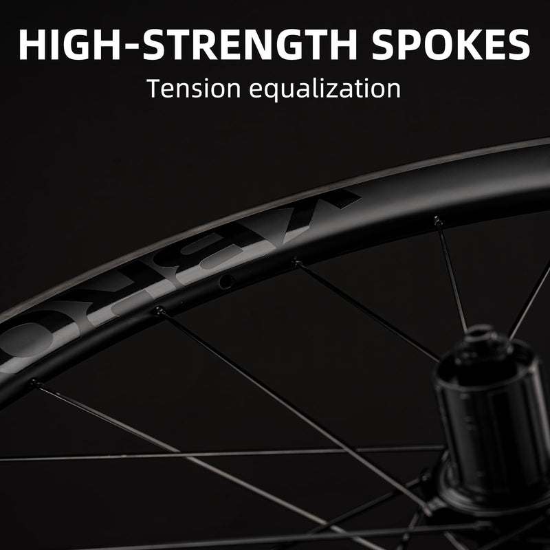 Load image into Gallery viewer, ROCKBROS 700c Carbon Fiber Disc Rim 38/50/65 mm  1.6-1.7 kg Clincher Wheelset
