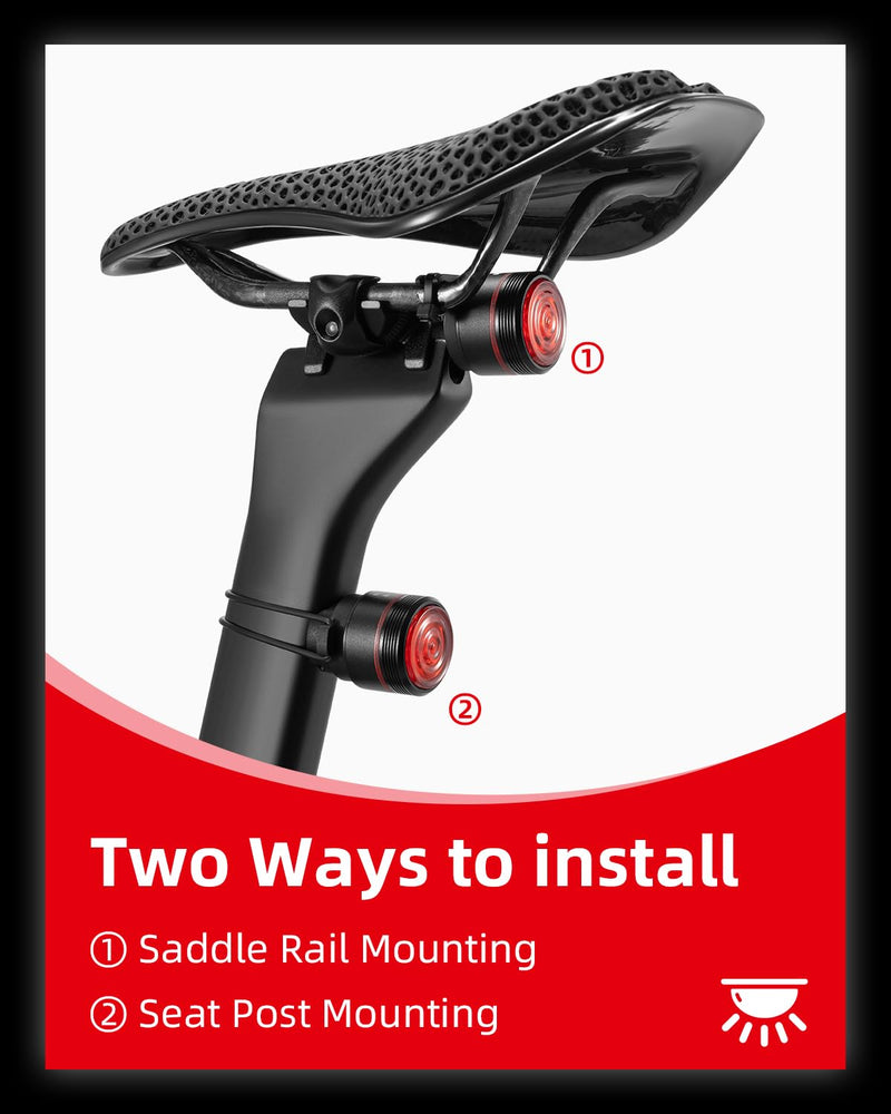 Load image into Gallery viewer, Bike Tail Light Brake Sense USB-C
