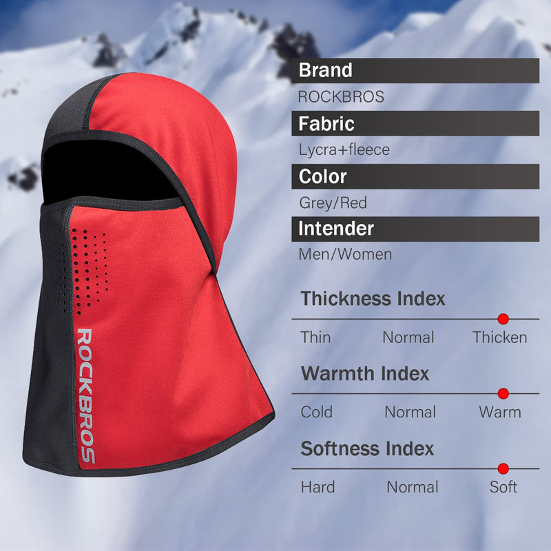 Load image into Gallery viewer, ROCKBROS Thermal Fleece Balaclava with Airholes, Windproof Helmet
