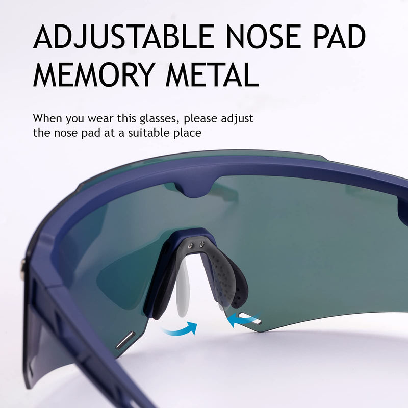 Load image into Gallery viewer, Unisex Polarized Cycling Glasses with 2 Replaceable Lenses
