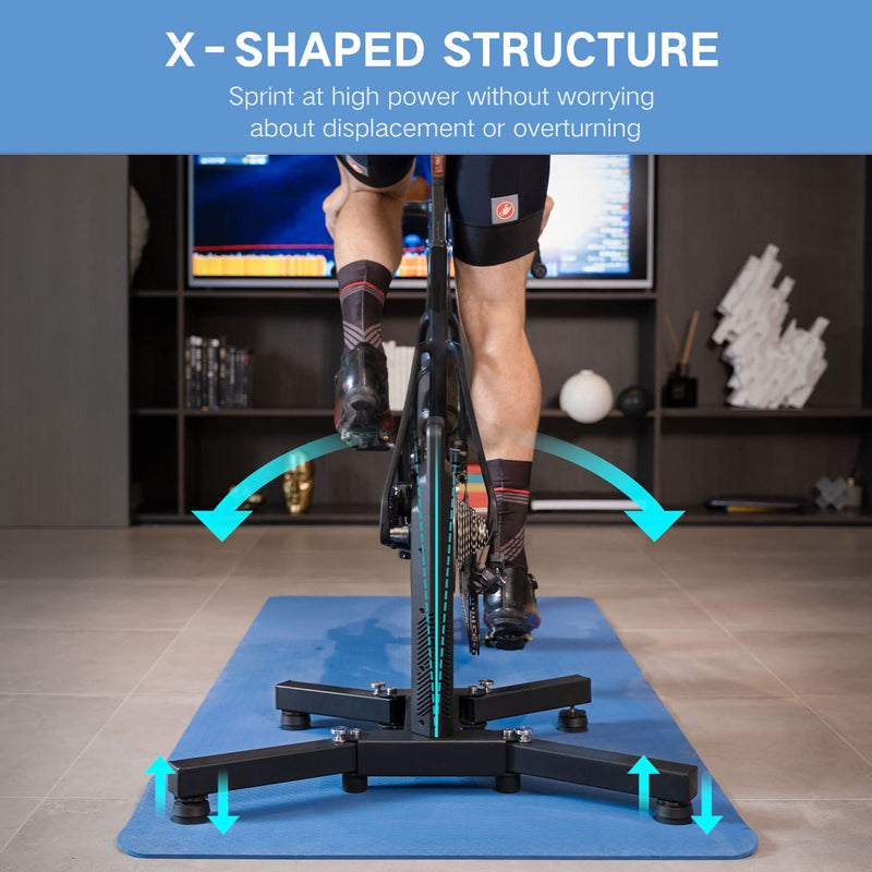 Load image into Gallery viewer, CYCPLUS T2 Indoor BLDC-Motor Drive Riding Smart Bike Trainer Compatible with Zwift APP
