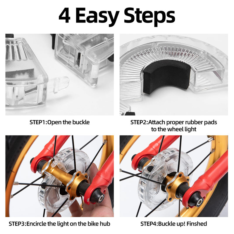Load image into Gallery viewer, Bike Wheel Light USB
