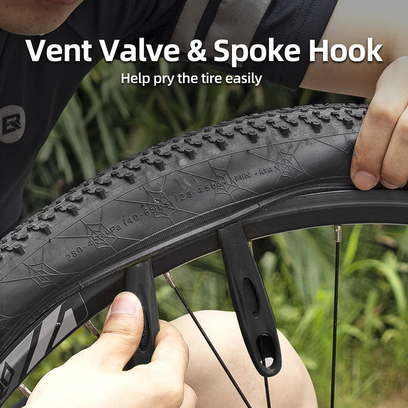 Load image into Gallery viewer, ROCKBROS Bike Foldable Repair Kit 16-in-1 Multi-Function Portable Allen Wrench and Tire Lever
