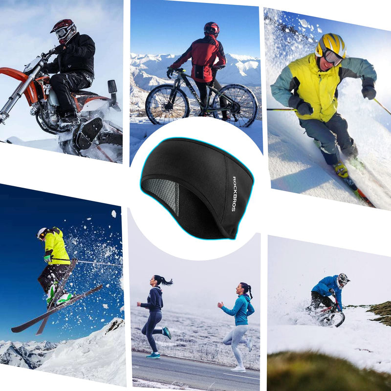 Load image into Gallery viewer, ROCKBROS Fleece Ear Warmers Headband for Men &amp; Women, Warm Ear Cover
