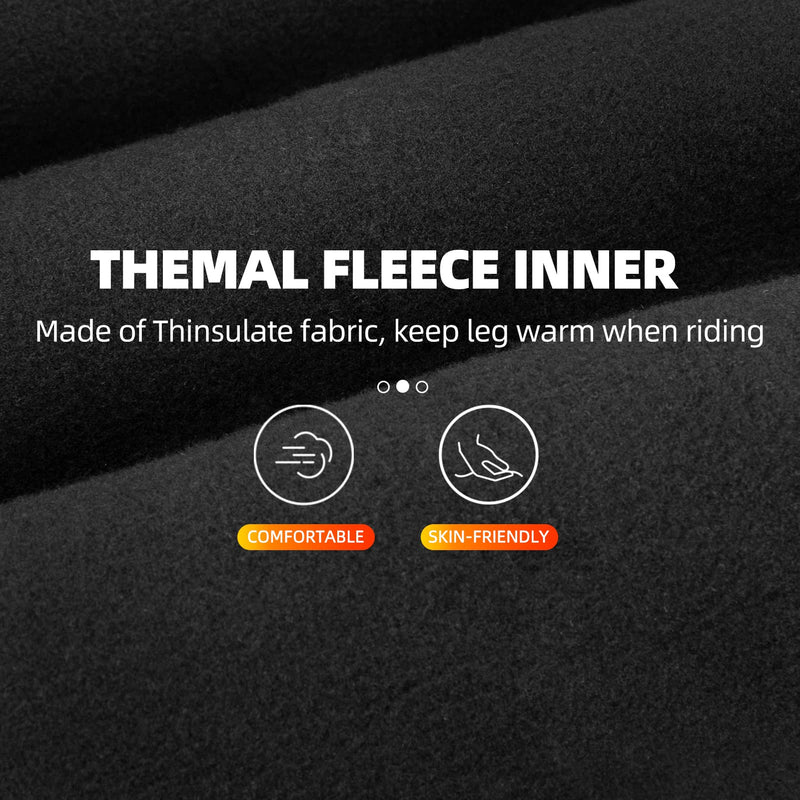 Load image into Gallery viewer, ROCKBROS Thermal Fleece Cycling Running Leg Warmers, Non-Slip Long Leg Sleeves for Winter
