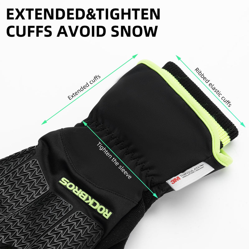 Load image into Gallery viewer, ROCKBROS Winter Cycling Gloves, Windproof Thermal Touchscreen Gloves for Men  Women
