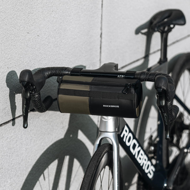 Load image into Gallery viewer, ROCKBROS Bike Handlebar Bag with Shoulder Strap for Road, Mountain Gravel Bikes
