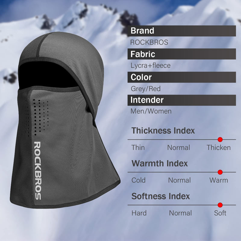 Load image into Gallery viewer, ROCKBROS Thermal Fleece Balaclava with Airholes, Windproof Helmet
