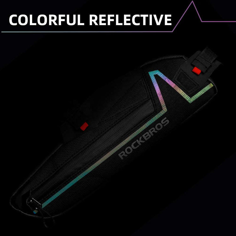 Load image into Gallery viewer, ROCKBROS Water Resistant Bike Triangle Frame Bag, Colorful Reflective 1.5L
