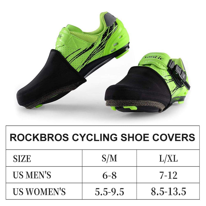 Load image into Gallery viewer, ROCKBROS Cycling Shoe Toe Covers Winter Toe Warmers Cycling Overshoes Protectors Kevlar
