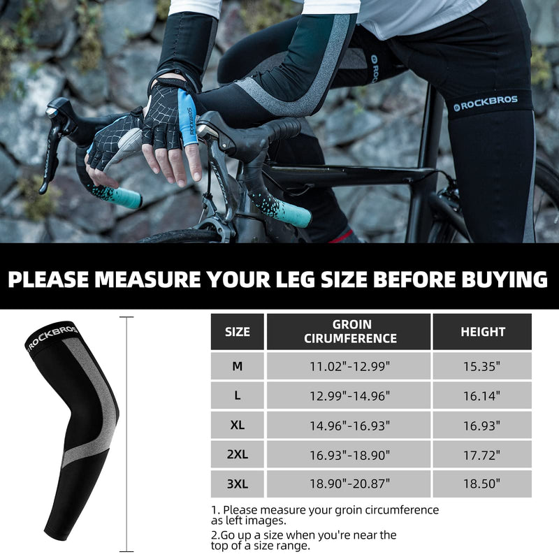 Load image into Gallery viewer, ROCKBROS Thermal Arm Warmers for Men &amp; Women, Windproof Winter Sleeves
