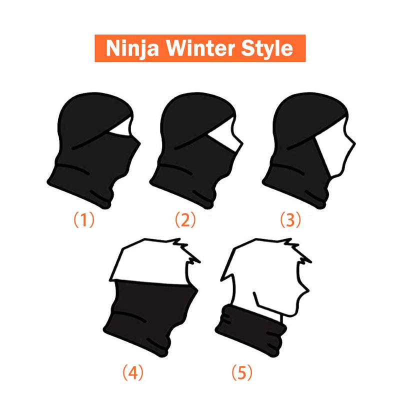 Load image into Gallery viewer, ROCKBROS Men Windproof Thermal Fleece Balaclava Ski Mask Winter Cycling  Motorcycle Gear
