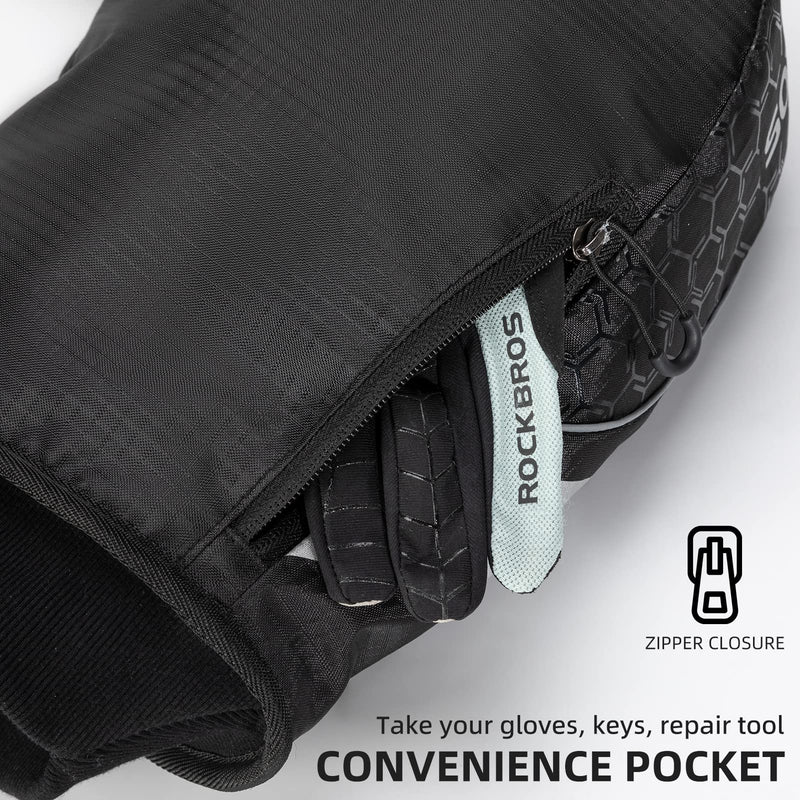 Load image into Gallery viewer, ROCKBROS Thinsulate Windproof Thermal Mountain Bike Handlebar Mittens
