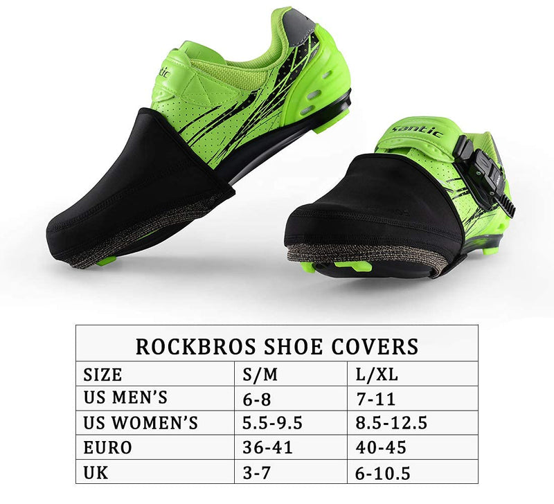 Load image into Gallery viewer, ROCKBROS Thermal Windproof Toe Covers for Cycling Shoes
