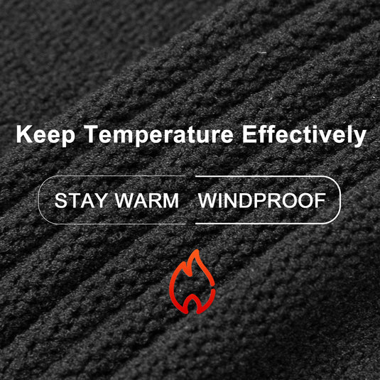 ROCKBROS Cycling Arm Warmers for Men and Women Thermal Knit Arm Sleeves for Running Football Driving