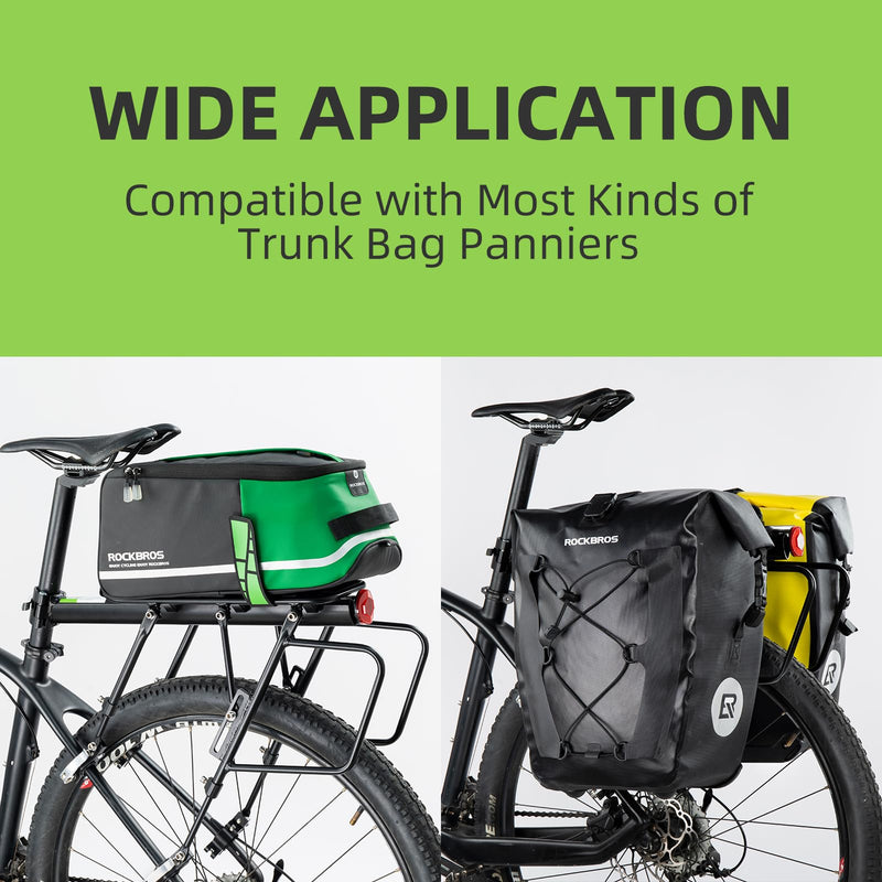 Load image into Gallery viewer, ROCKBROS Quick Release Rear Bike Cargo Rack, 55LB Capacity for 26”-29” MTB  E-Bikes
