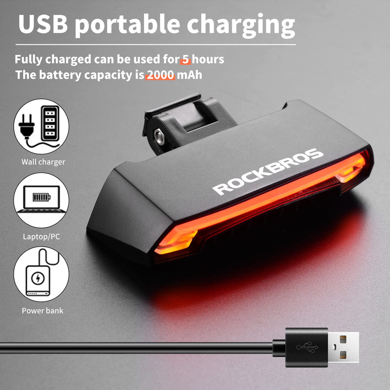 Load image into Gallery viewer, Tail Light with Turn Signals Remote Brake USB
