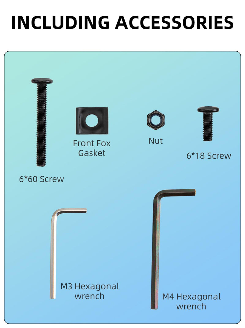 Load image into Gallery viewer, Front Headlight Extender Bracket for Folding Bicycles
