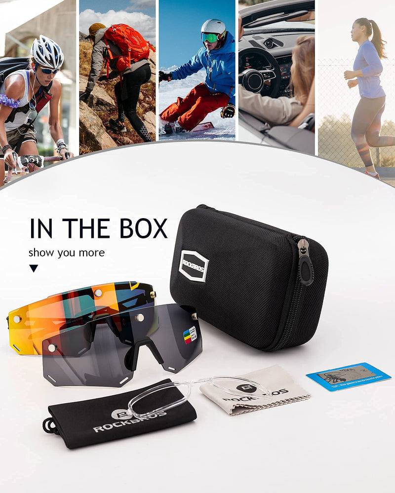 Load image into Gallery viewer, Unisex Polarized Cycling Glasses with 2 Replaceable Lenses
