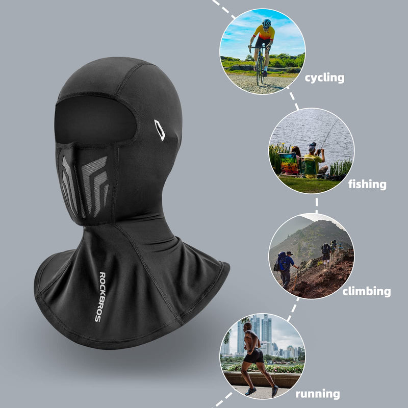 Load image into Gallery viewer, ROCKBROS Summer Balaclava Cooling Face Mask Cover Ice Silk Neck Gaiter
