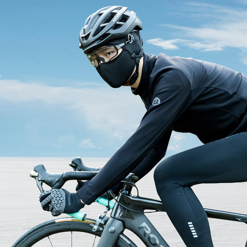 Load image into Gallery viewer, ROCKBROS Skull Cap Helmet Liner, Winter Thermal Cycling Hat with Glasses Holes, Beanie
