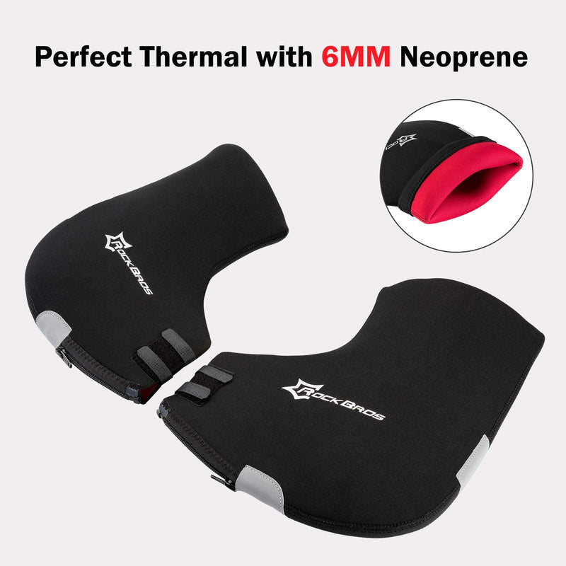 Load image into Gallery viewer, ROCKBROS Winter Bike Handlebar Mittens - Windproof Thermal Pogies for MTB
