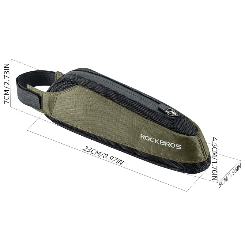 Load image into Gallery viewer, ROCKBROS Portable Bike Top Tube Bag Reflective Ultralight
