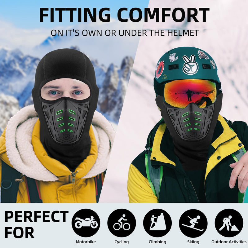 Load image into Gallery viewer, ROCKBROS Balaclava Ski Mask Thermal Windproof Balaclava Mask 3D Design

