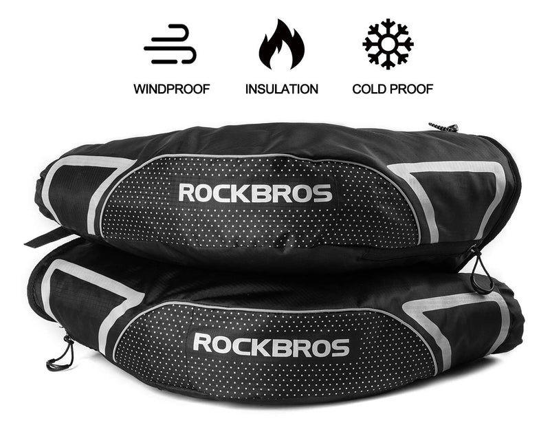 Load image into Gallery viewer, ROCKBROS Winter Handlebar Mittens - Extreme Cold Weather MTB Fat Bike Pogies
