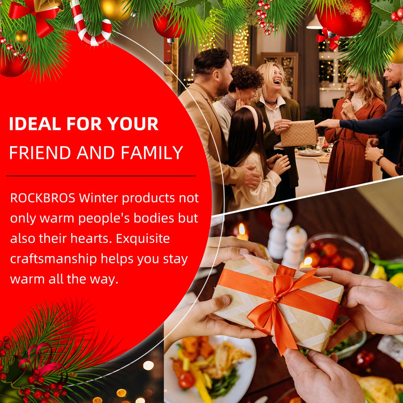 Load image into Gallery viewer, ROCKBROS Thermal Compression Arm Warmers for Men, Cycling Arm Sleeves for Winter Outdoor Activities
