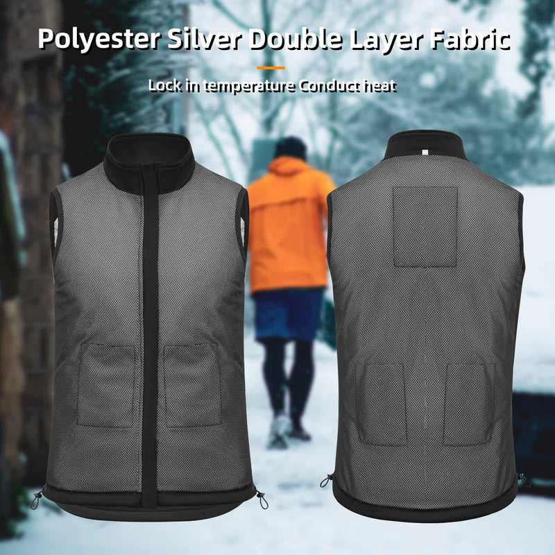 Load image into Gallery viewer, ROCKBROS Heated Vest – Fast Heating, 5 Zones, Unisex, Washable
