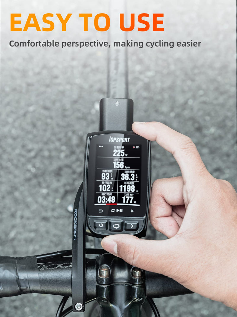 Load image into Gallery viewer, ROCKBROS Out Front Mount for Garmin, iGPSPORT - Fits 32-35mm Handlebars
