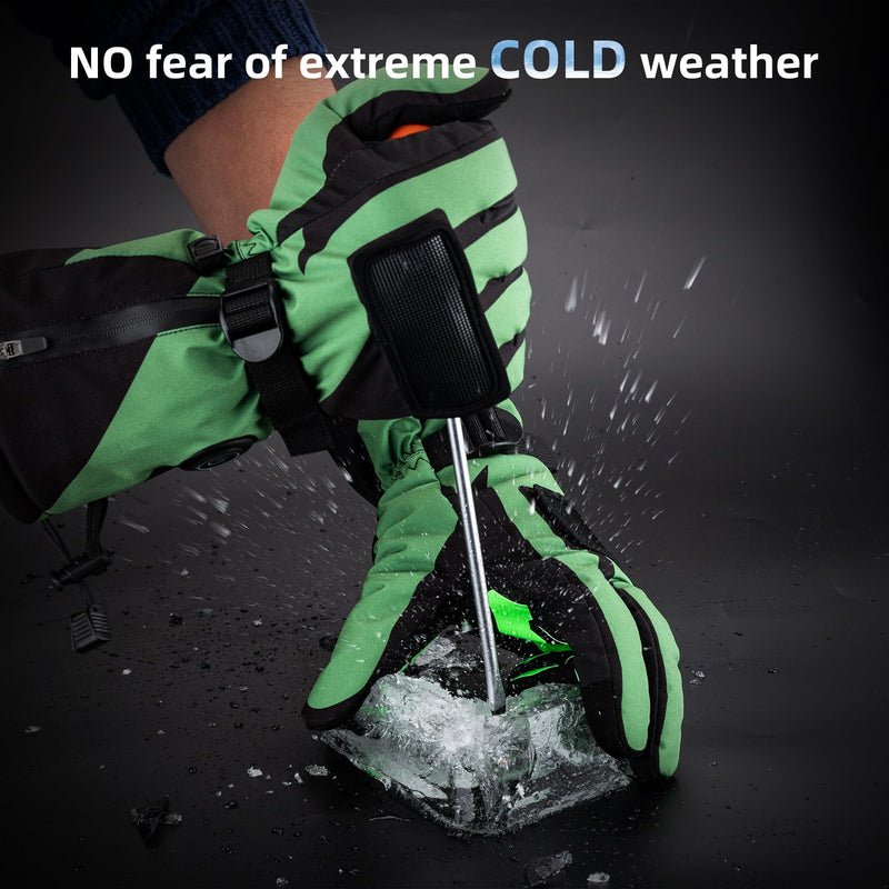 Load image into Gallery viewer, ROCKBROS Heated Gloves, Rechargeable Winter Touchscreen Hand Warmers for Men  Women
