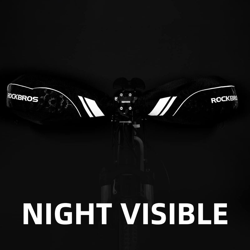 Load image into Gallery viewer, ROCKBROS Thinsulate Windproof Thermal Mountain Bike Handlebar Mittens
