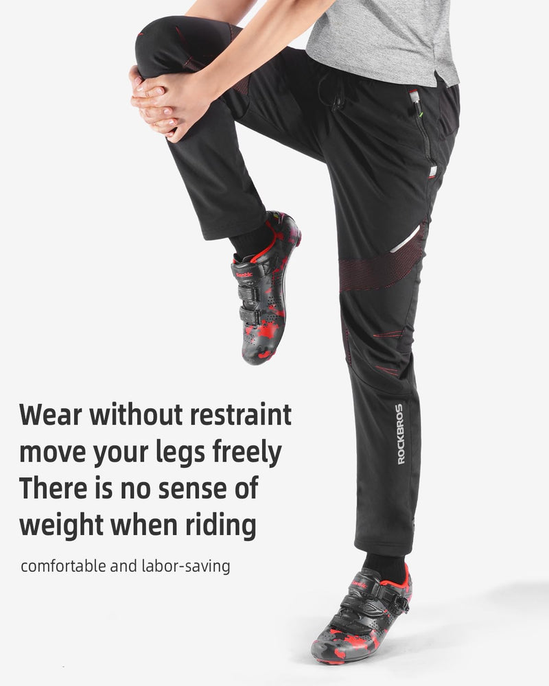 Load image into Gallery viewer, Men's Winter Cycling Pants Windproof Thermal Ergonomics

