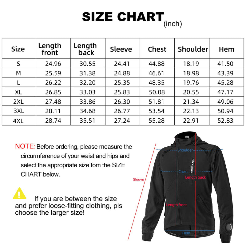 Load image into Gallery viewer, ROCKBROS Men's Windproof Cycling Jacket, Quick-Dry Lightweight Breathable MTB Jacket

