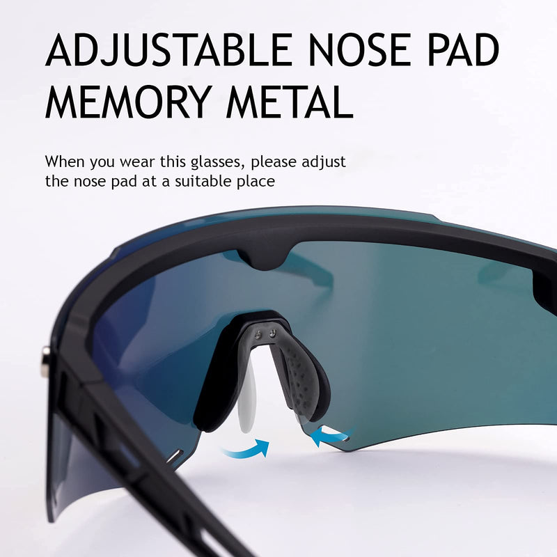 Load image into Gallery viewer, Unisex Polarized Cycling Glasses with 2 Replaceable Lenses
