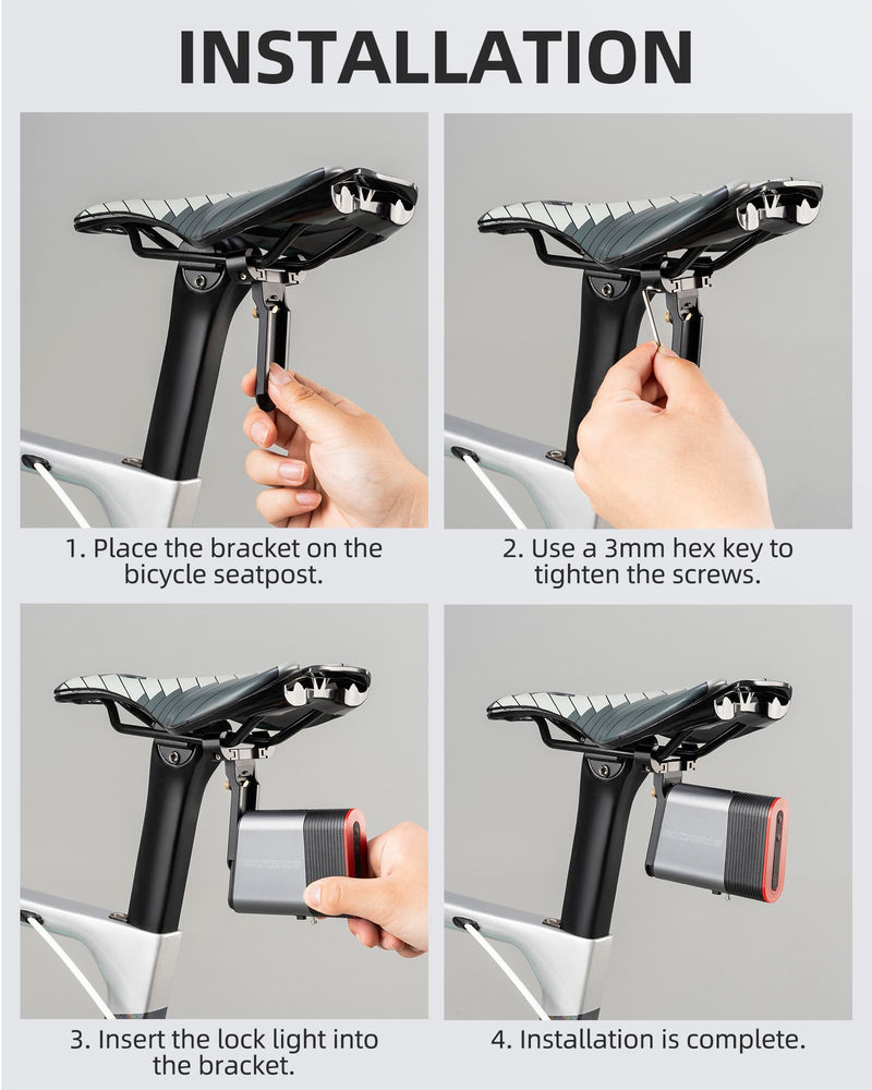 Load image into Gallery viewer, Bluetooth Lock Light Brake Sense Diurnal Light
