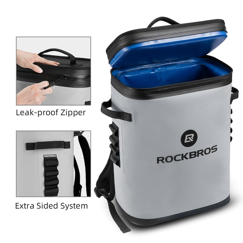 Load image into Gallery viewer, ROCKBROS Soft Cooler Waterproof 36 Can Insulated Leak Proof Soft Backpack
