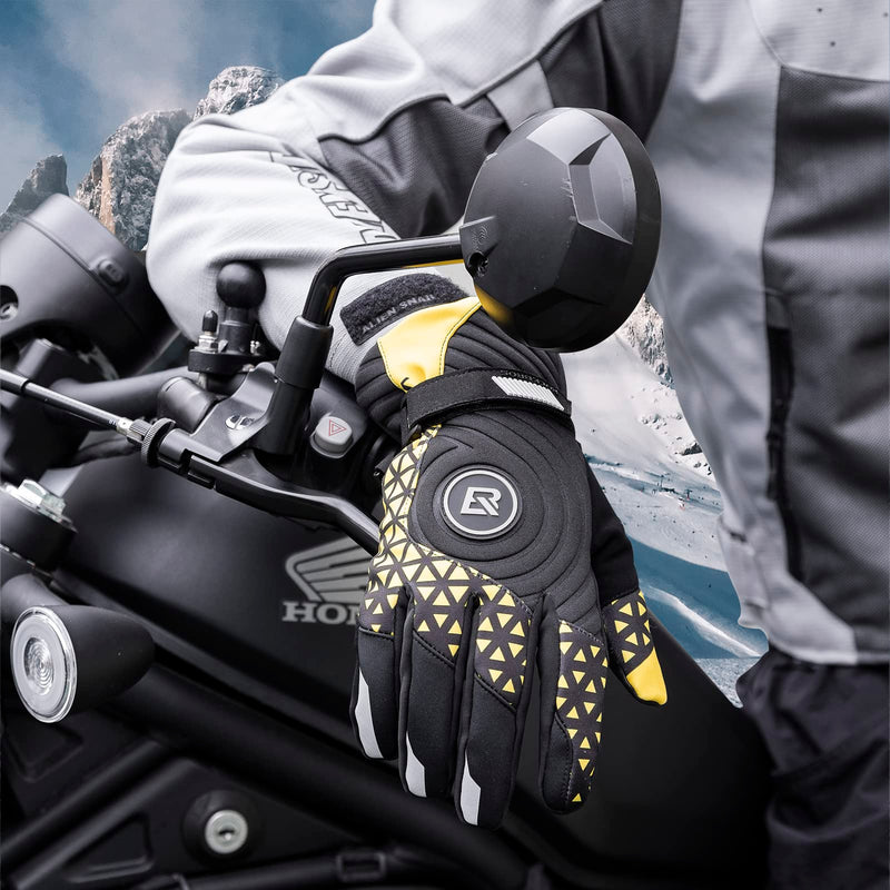 Load image into Gallery viewer, ROCKBROS Winter Thermal Cycling Warm Windproof Anti-Slip Gloves Touchscreen for Men Women
