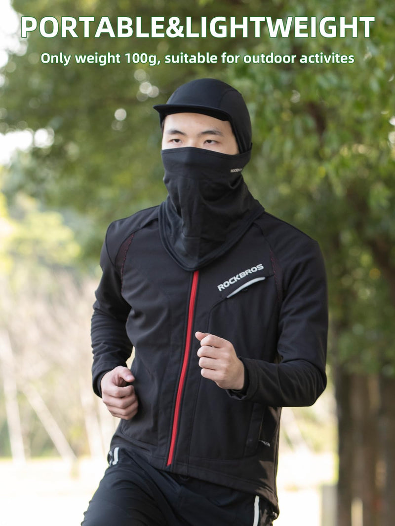 Load image into Gallery viewer, ROCKBROS Balaclava Thermal Full Face Ski Mask with Brim Windproof Neck Warmer
