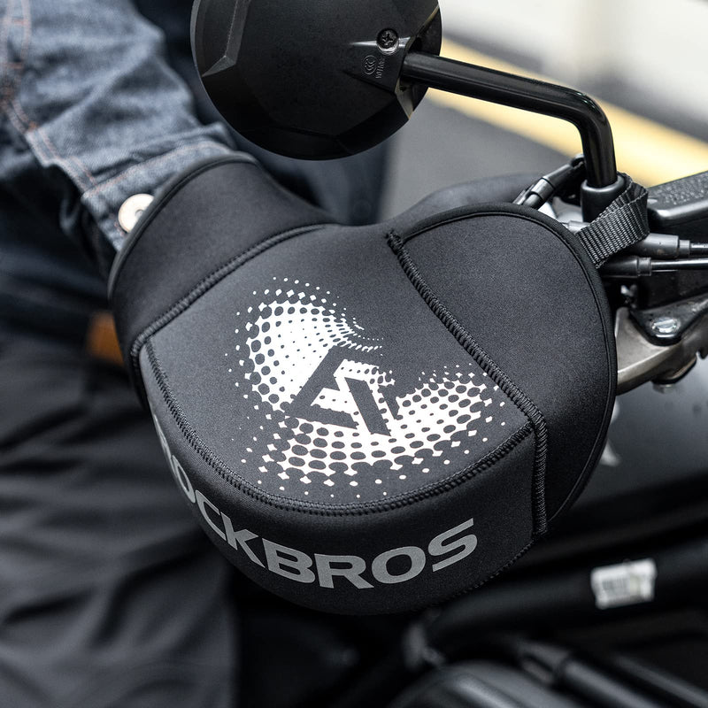 Load image into Gallery viewer, ROCKBROS Windproof Motorcycle Handlebar Muffs - Cold Weather Hand Warmers
