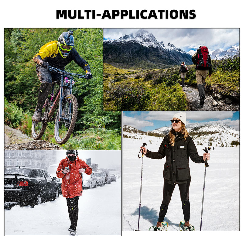 Load image into Gallery viewer, ROCKBROS Snow Boot Leg Gaiters, Waterproof Hiking Gaiters for Winter Sports and Snow Shoes
