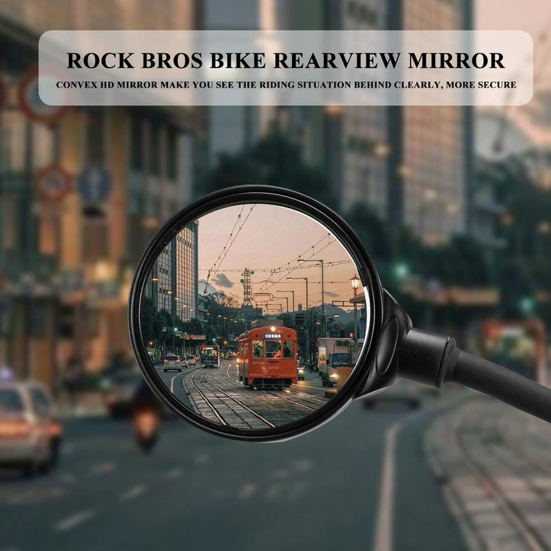 Load image into Gallery viewer, ROCKBROS 360° Adjustable HD Bike Mirror, Wide Angle Convex for Men Women

