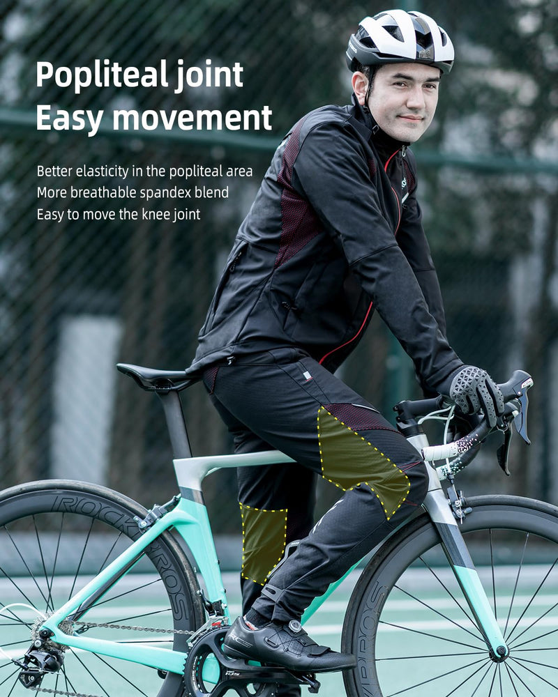 Load image into Gallery viewer, Men's Winter Cycling Pants Windproof Thermal Ergonomics

