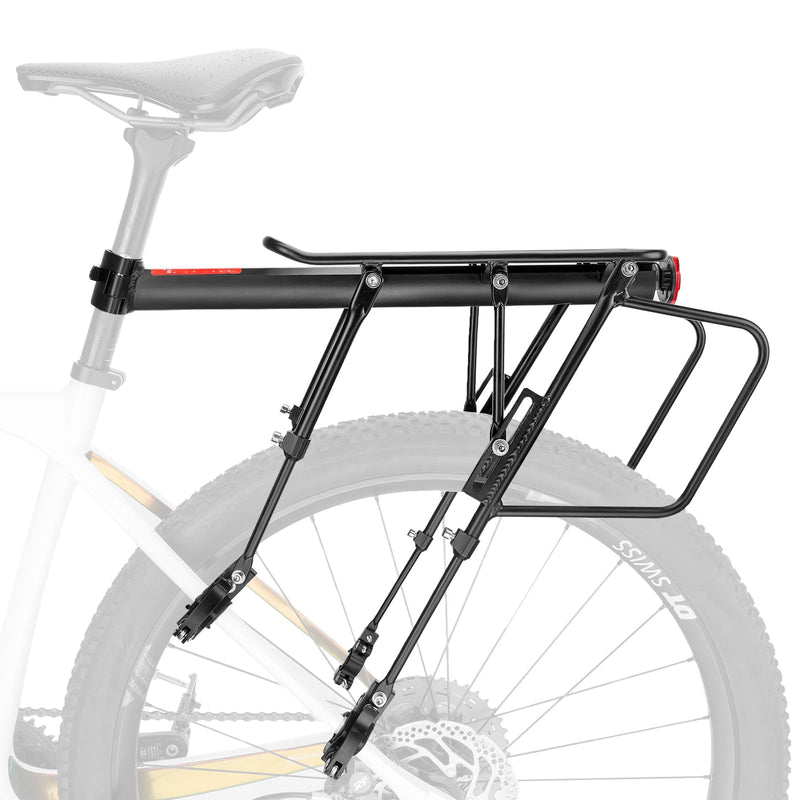 Load image into Gallery viewer, ROCKBROS Quick Release Rear Bike Cargo Rack, 55LB Capacity for 26”-29” MTB  E-Bikes
