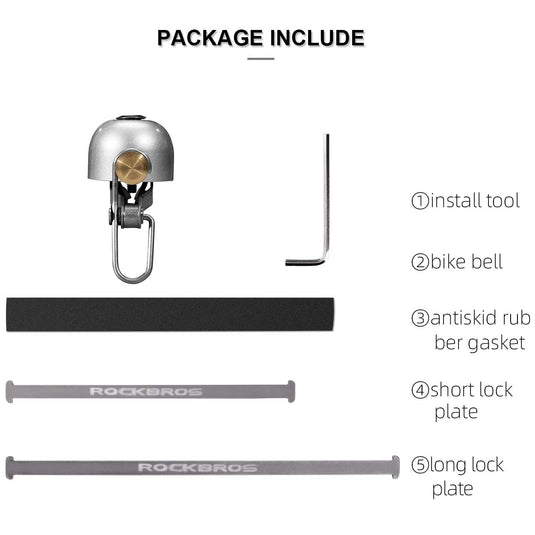 ROCKBROS Bike Classic Bicycle Bell  Loud Sound Bells