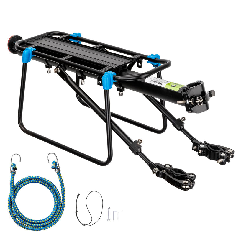 Load image into Gallery viewer, ROCKBROS Quick Release Rear Bike Rack, Aluminum Alloy Cargo Rack for Mountain Bikes
