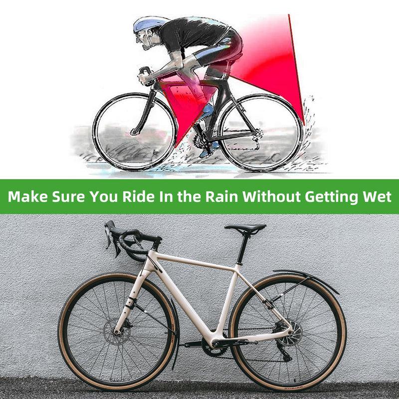 Load image into Gallery viewer, ROCKBROS Adjustable Bike Fenders Set for Road Bikes Easy Install
