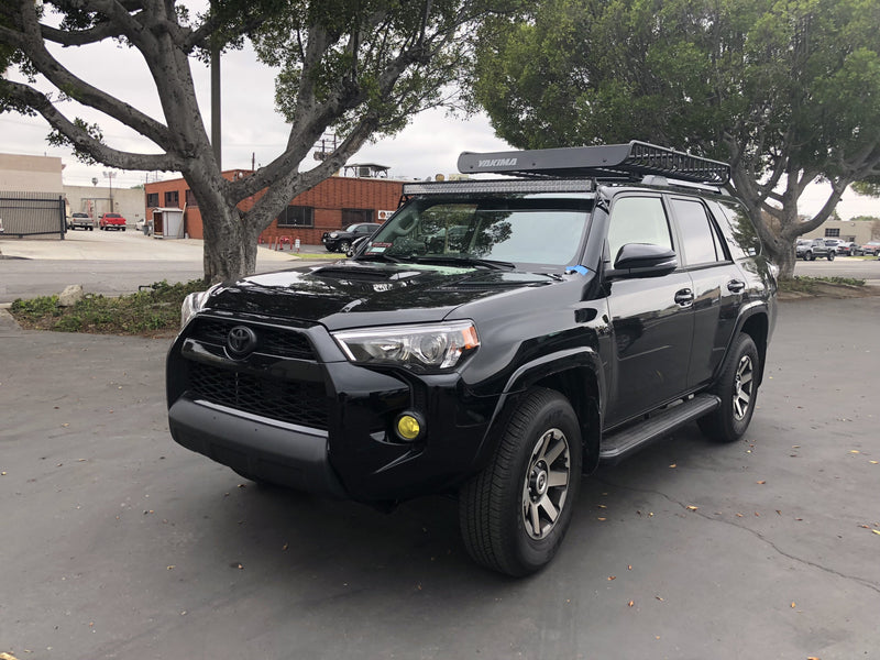 Load image into Gallery viewer, 52" Curved LED Light Bar Roof Mounting Brackets For 2003-2024 Toyota 4Runner
